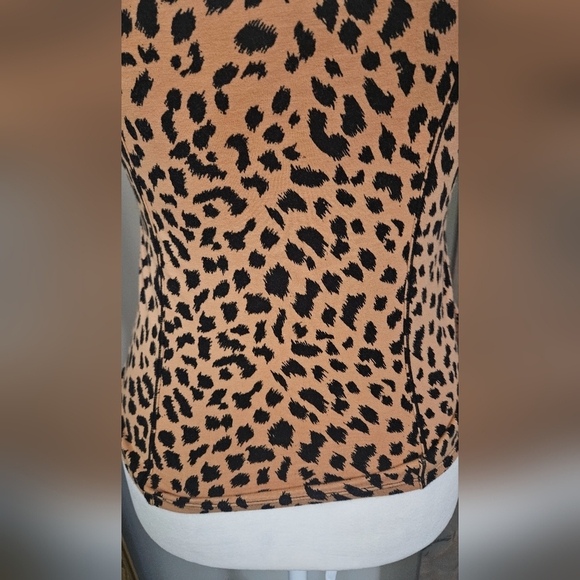 BETSEY JOHNSON Vintage Leopard Print Bow Detail Cami. Size Small - Picture 6 of 8